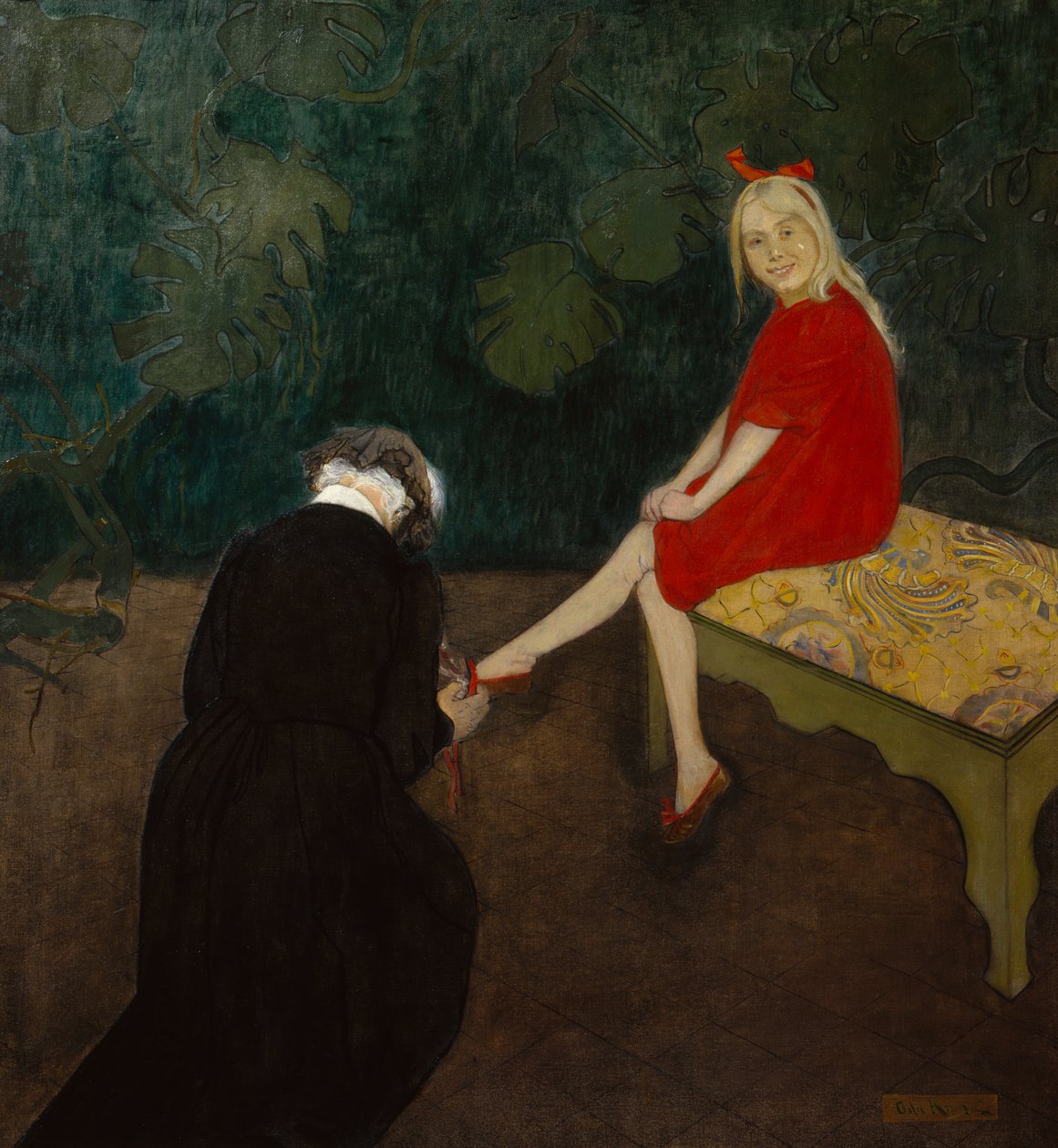 Rosso e nero da Oda Krohg