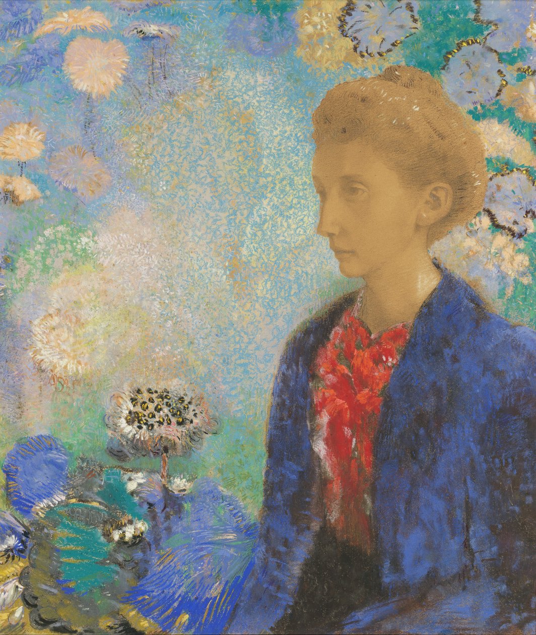 Baronne de Domecy da Odilon Redon