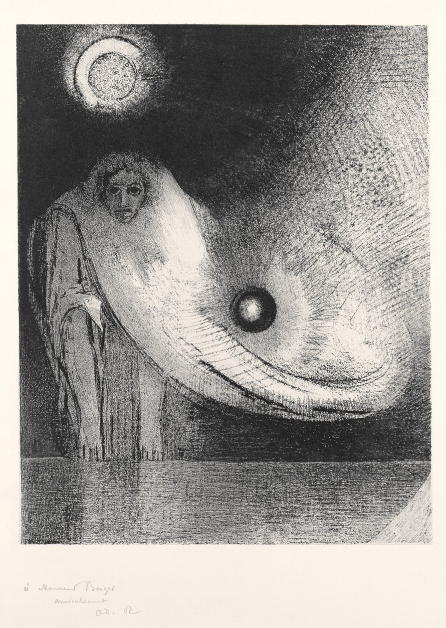 Il Buddha, 1895 da Odilon Redon