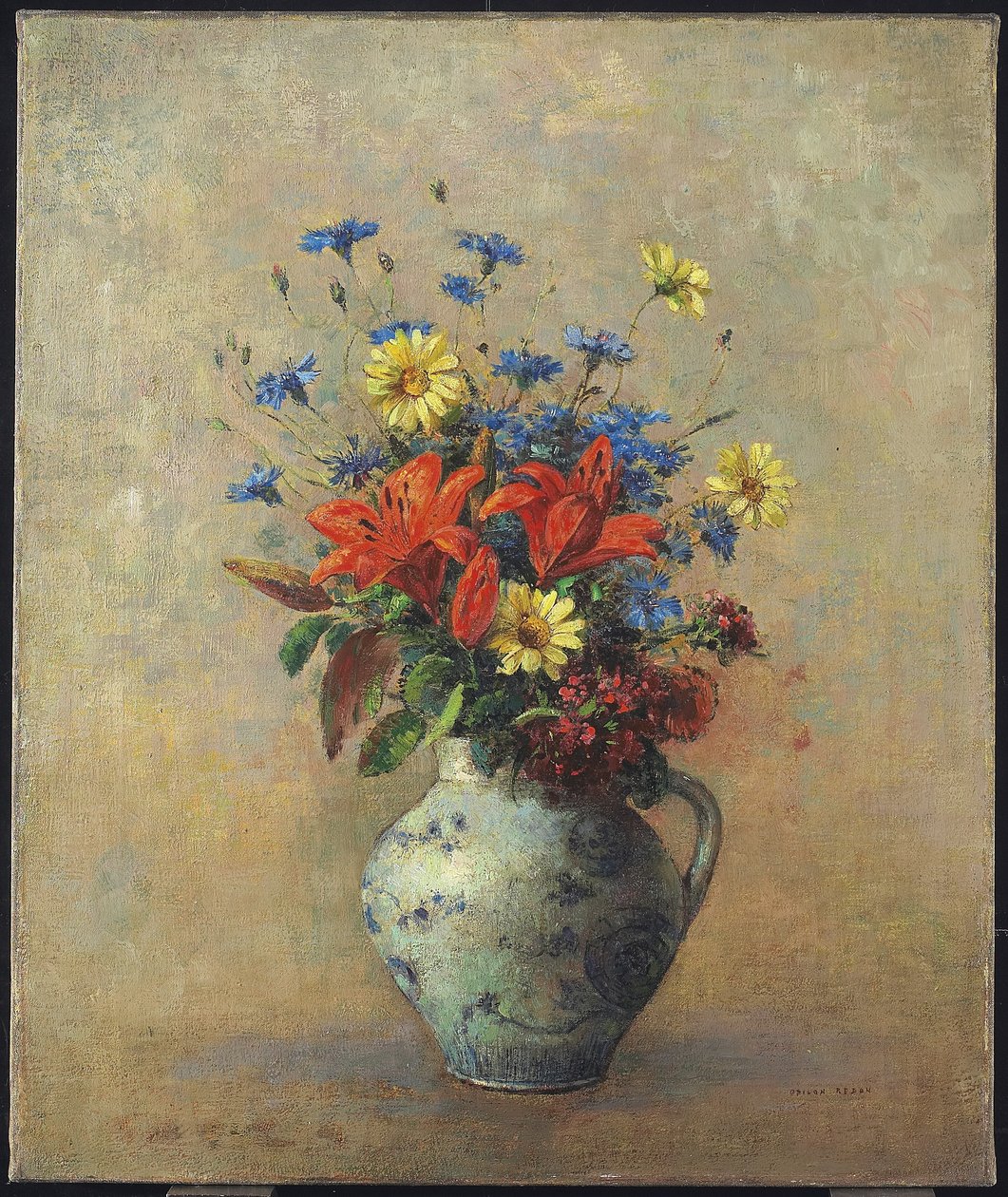 Vaso di fiori, c.1915 da Odilon Redon
