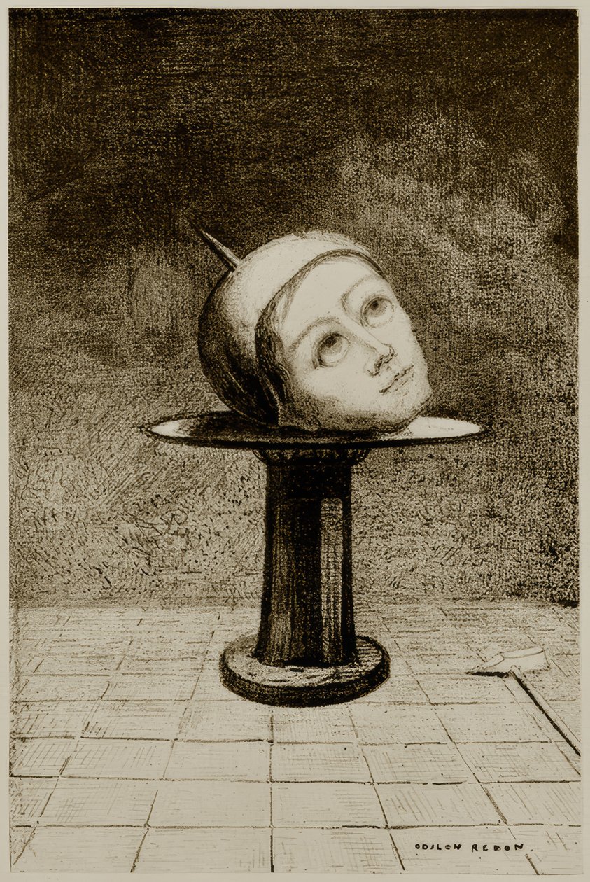 Sulla ciotola da Odilon Redon