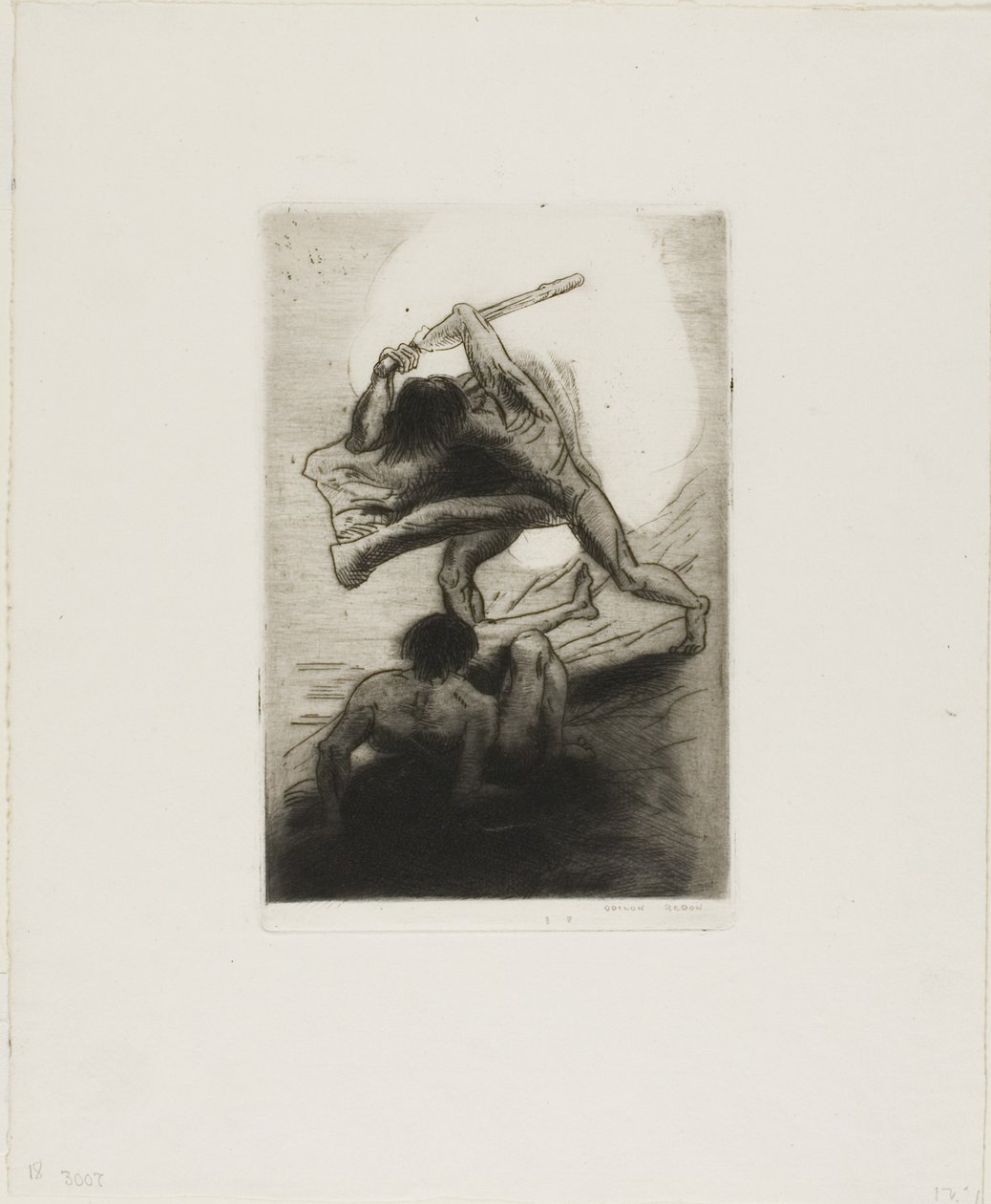 Caino e Abele da Odilon Redon