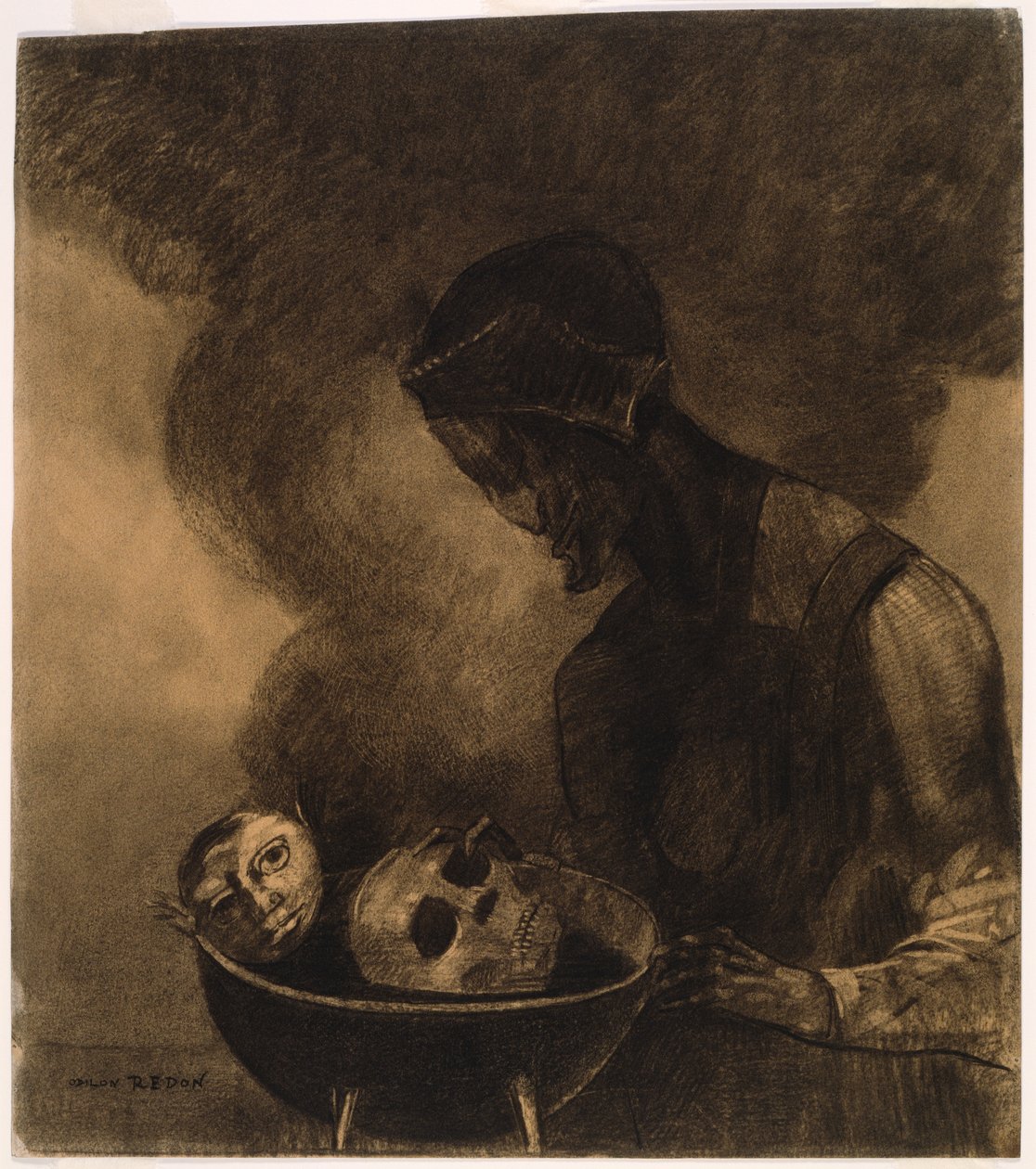 Calderone della Strega da Odilon Redon