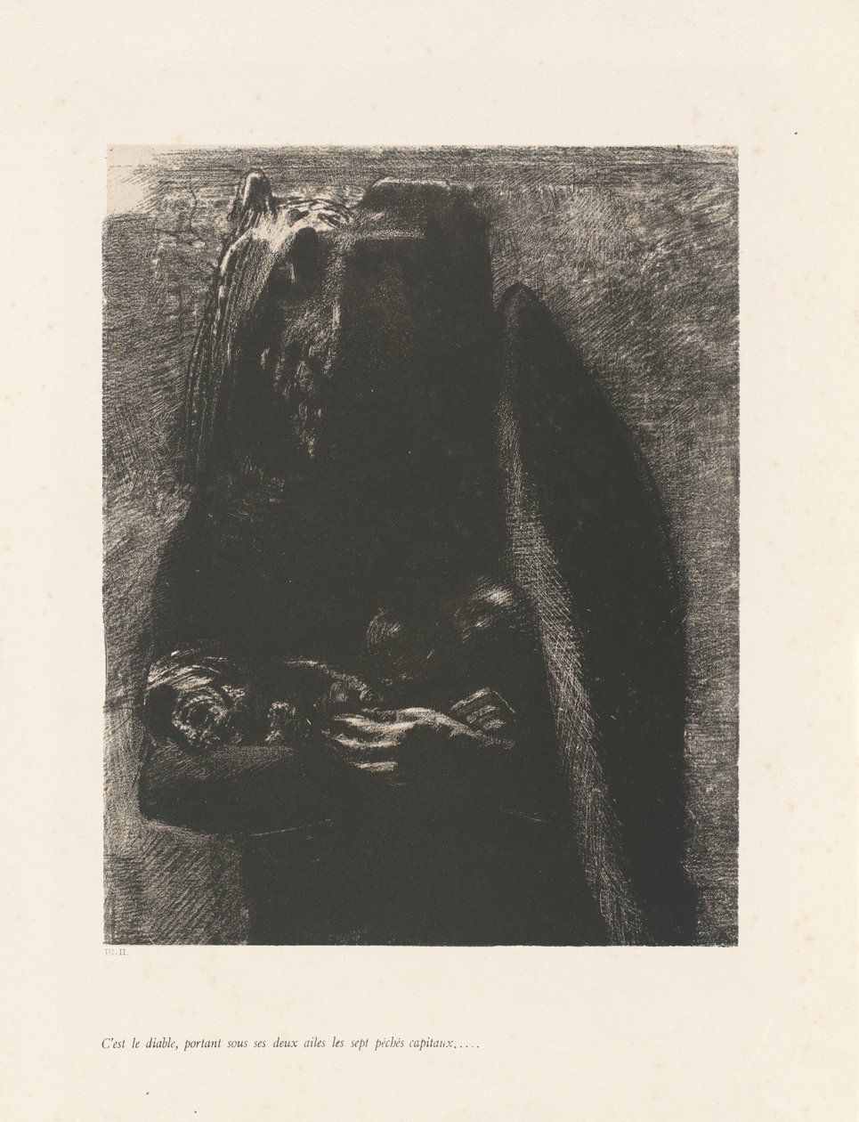 È il diavolo da Odilon Redon