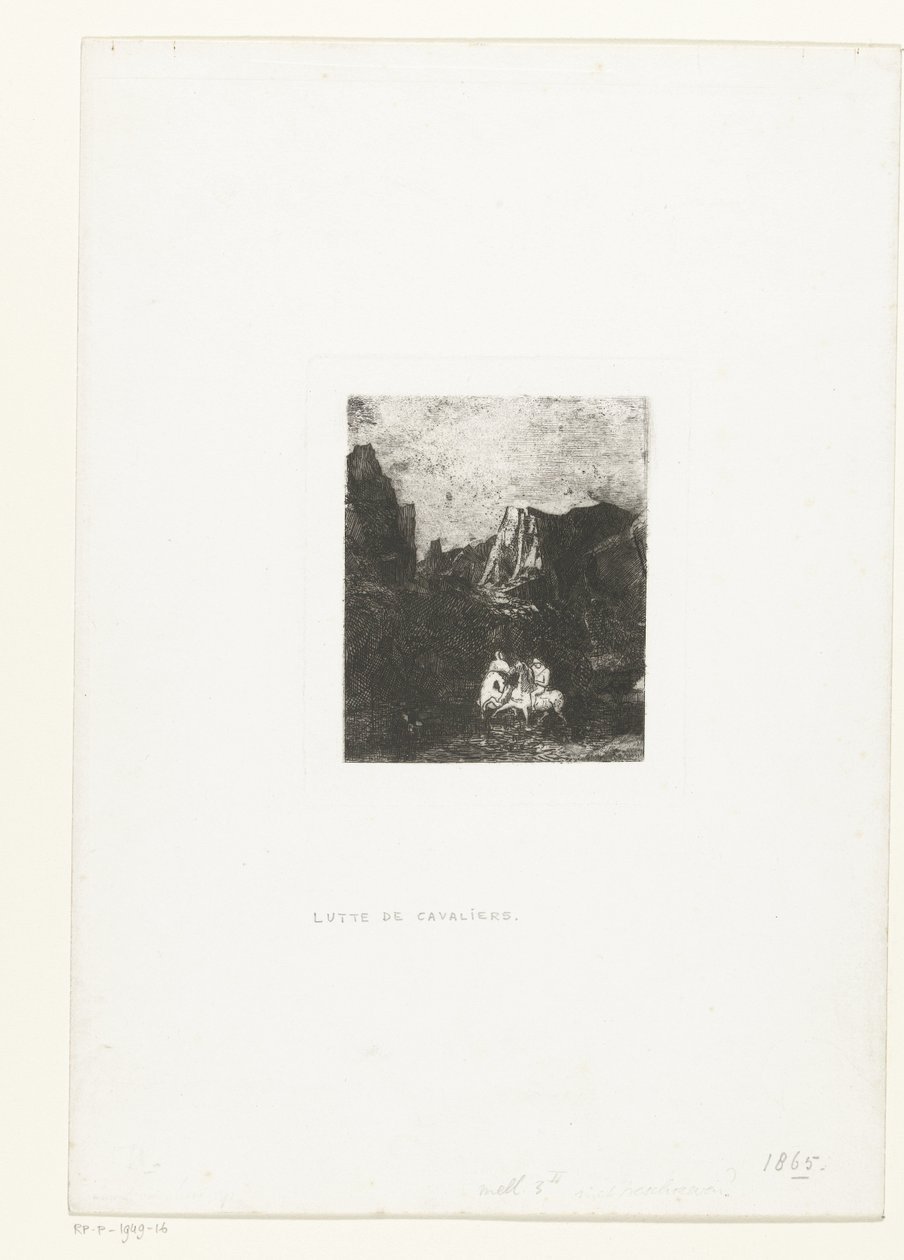 I due piccoli cavalieri da Odilon Redon