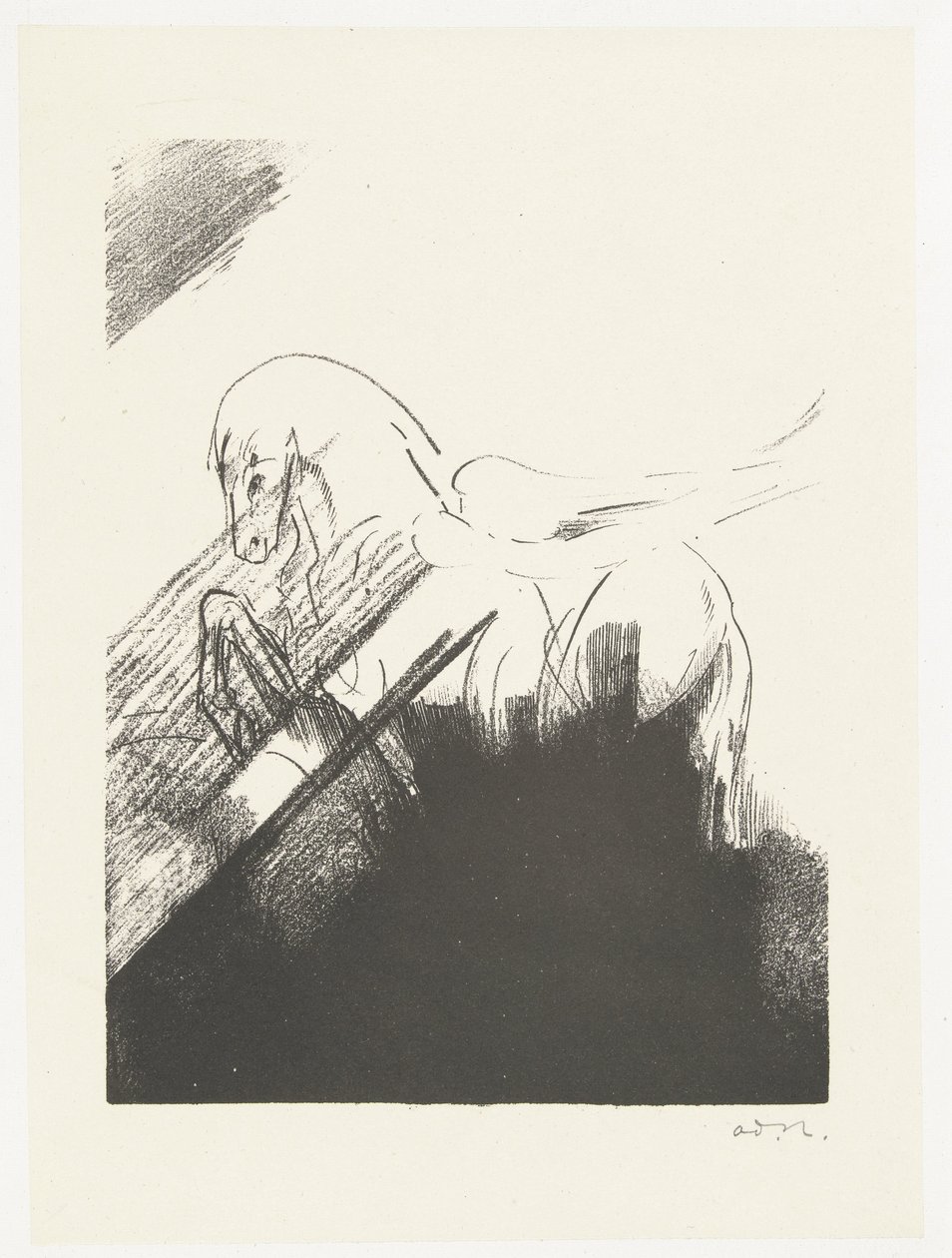 Cavallo alato da Odilon Redon