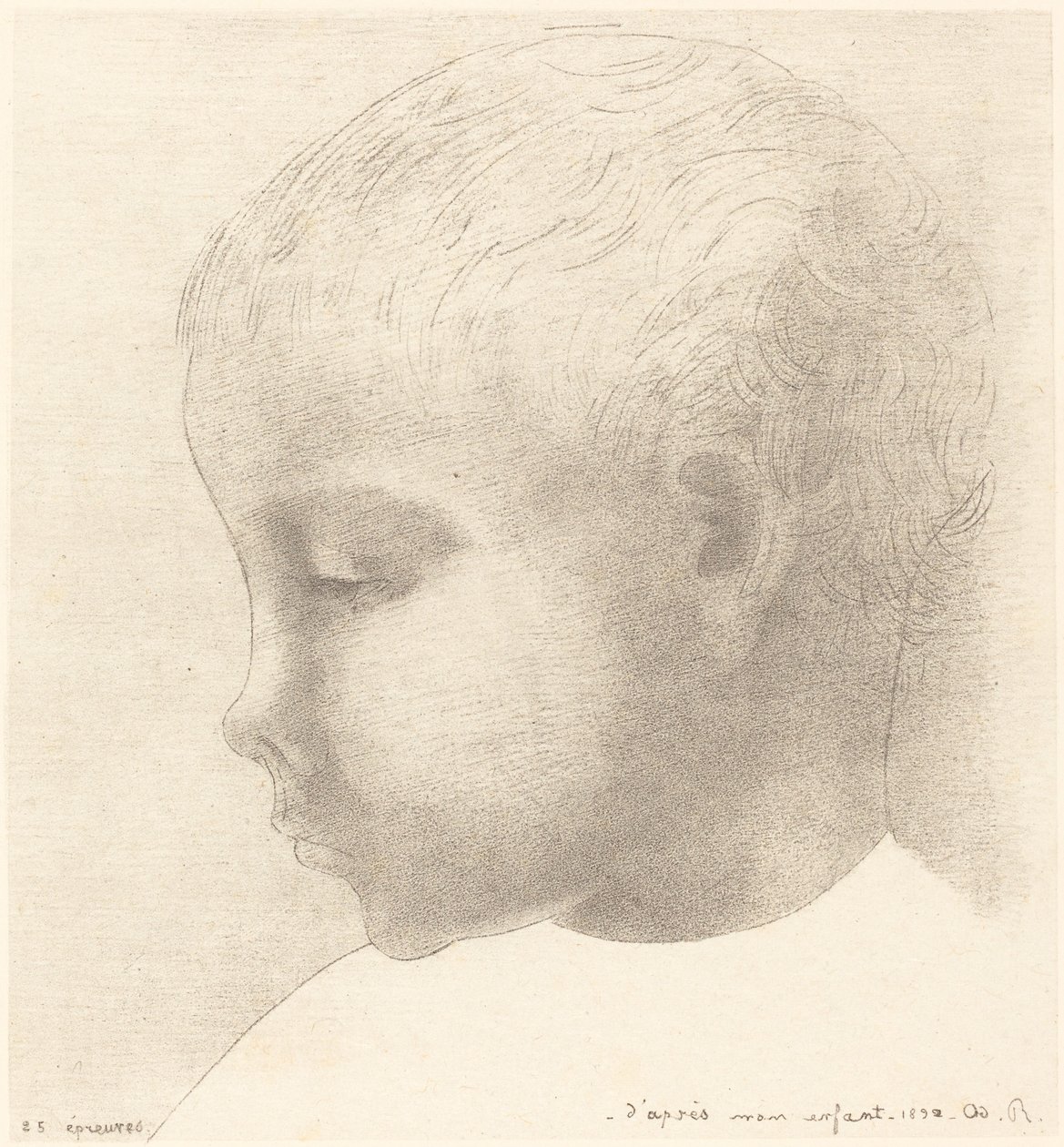 Mon Enfant (Il mio bambino) da Odilon Redon