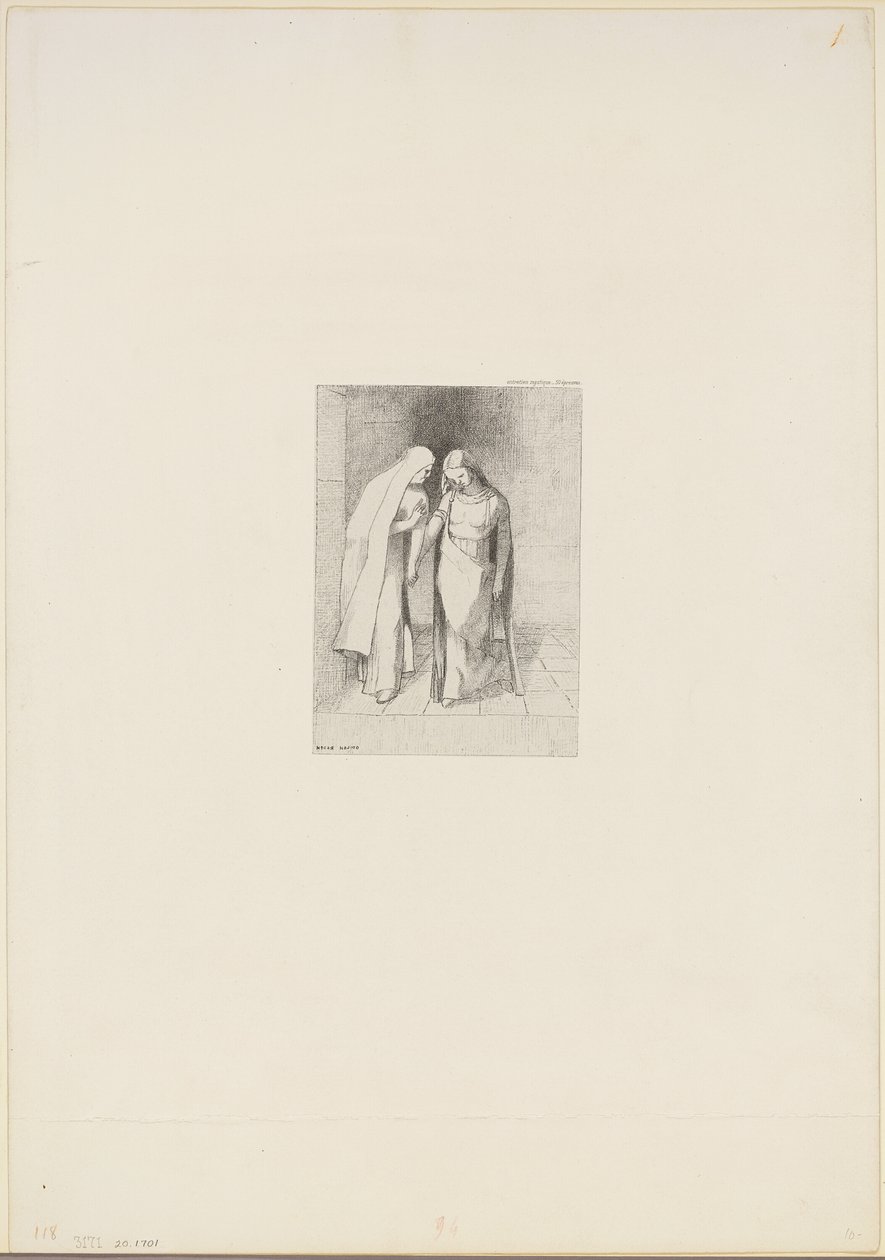 Conversazione mistica da Odilon Redon