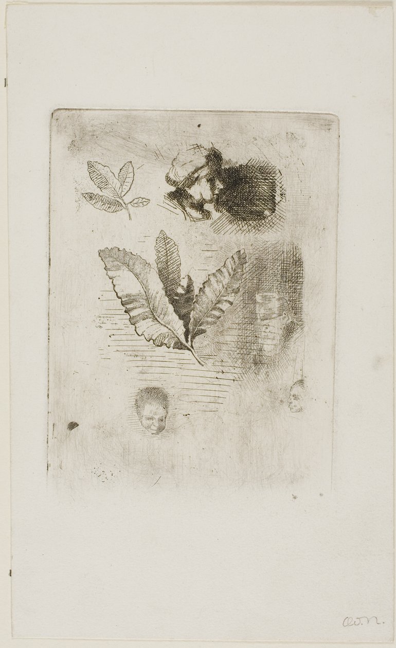 Schizzi da Odilon Redon