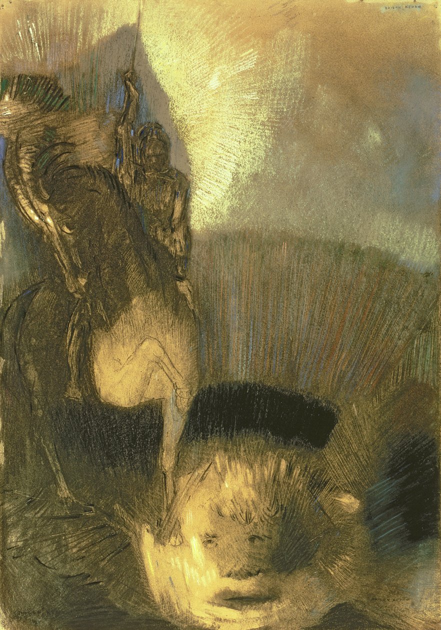 San Giorgio, c.1905 da Odilon Redon