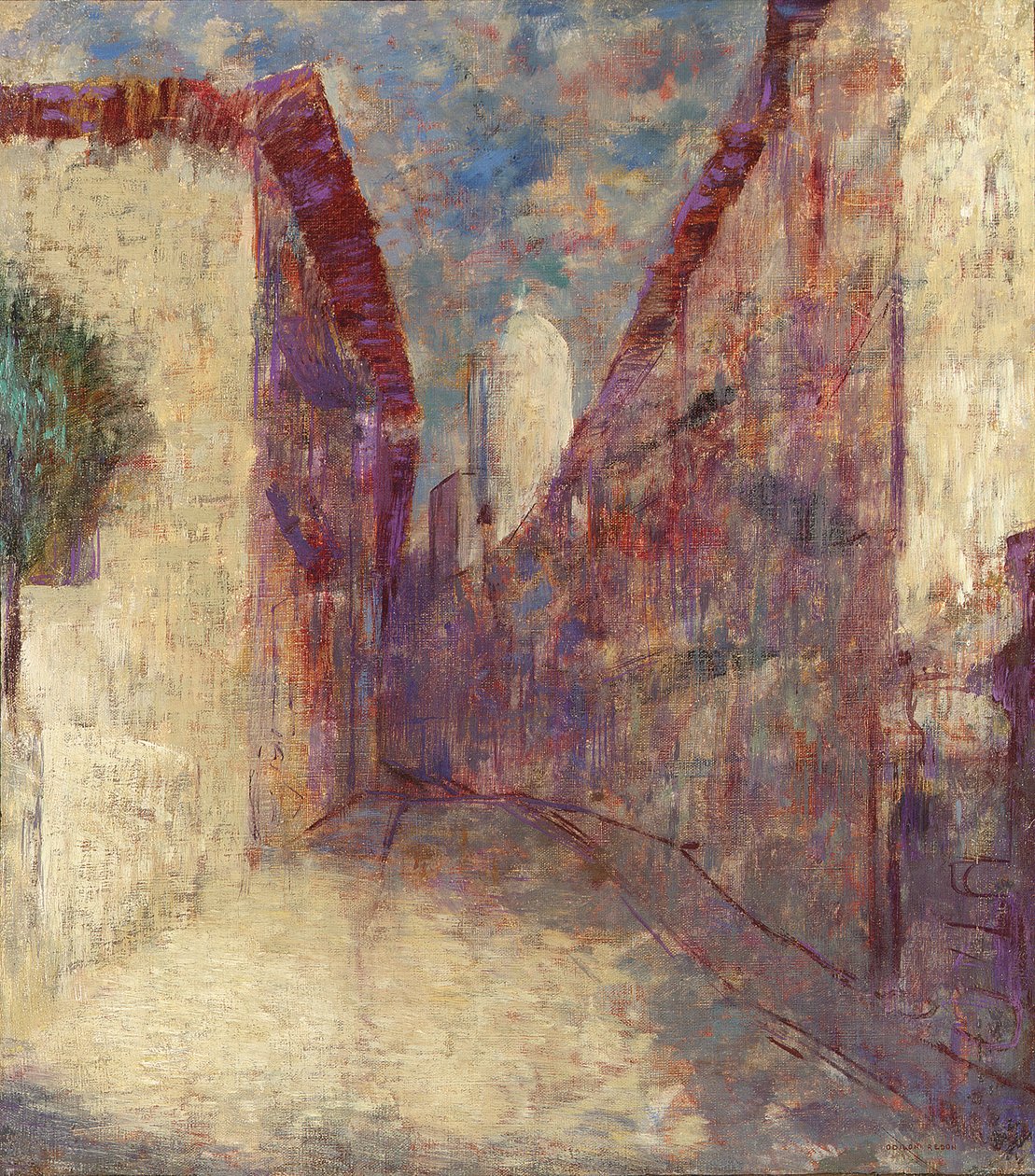 Strada a Fontarabie da Odilon Redon