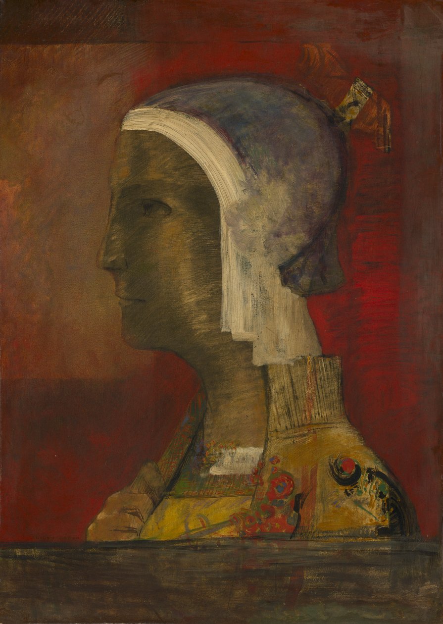 Testa Simbolica da Odilon Redon