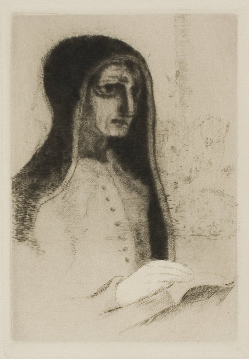 Il libro (Santa Teresa) da Odilon Redon
