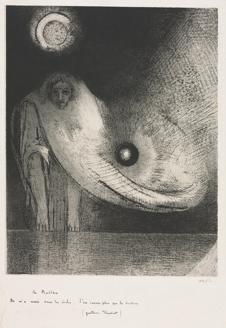 Il Buddha, 1895 da Odilon Redon