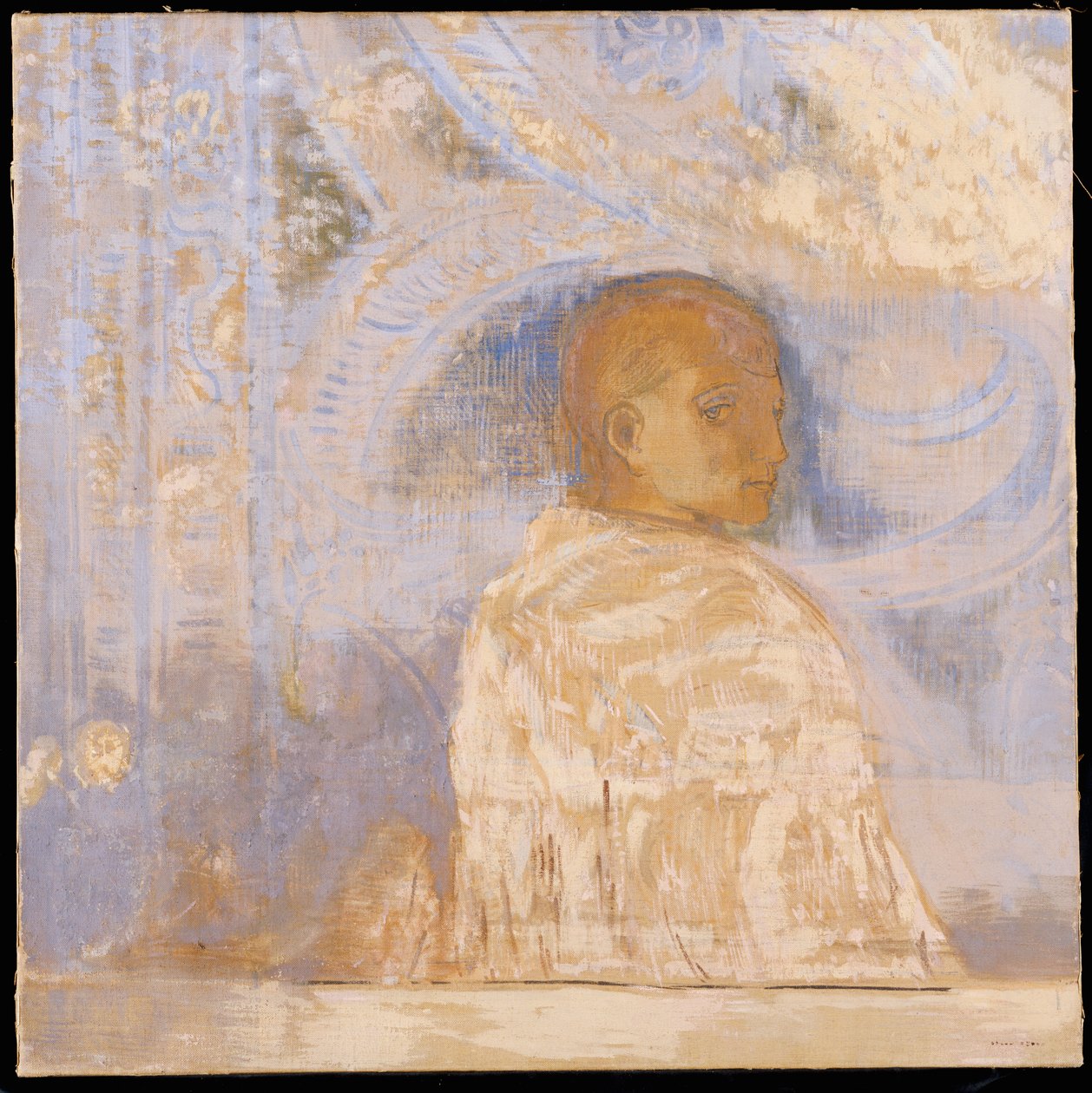 Lo Sguardo, c.1910 da Odilon Redon