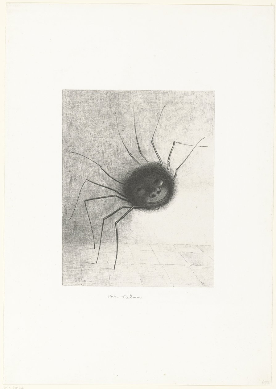 Il ragno da Odilon Redon
