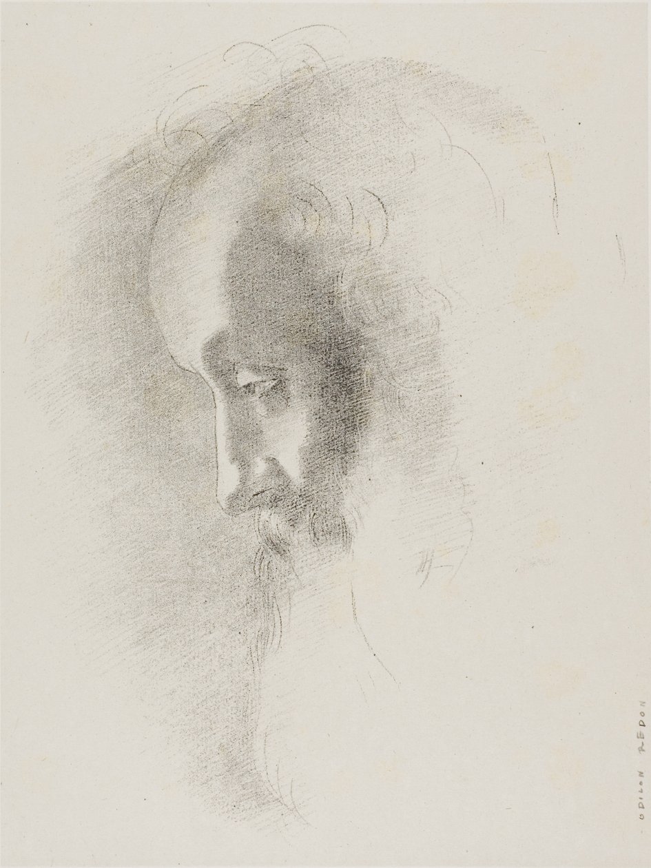 Alla Vecchiaia, tavola 1 di 6 da Odilon Redon