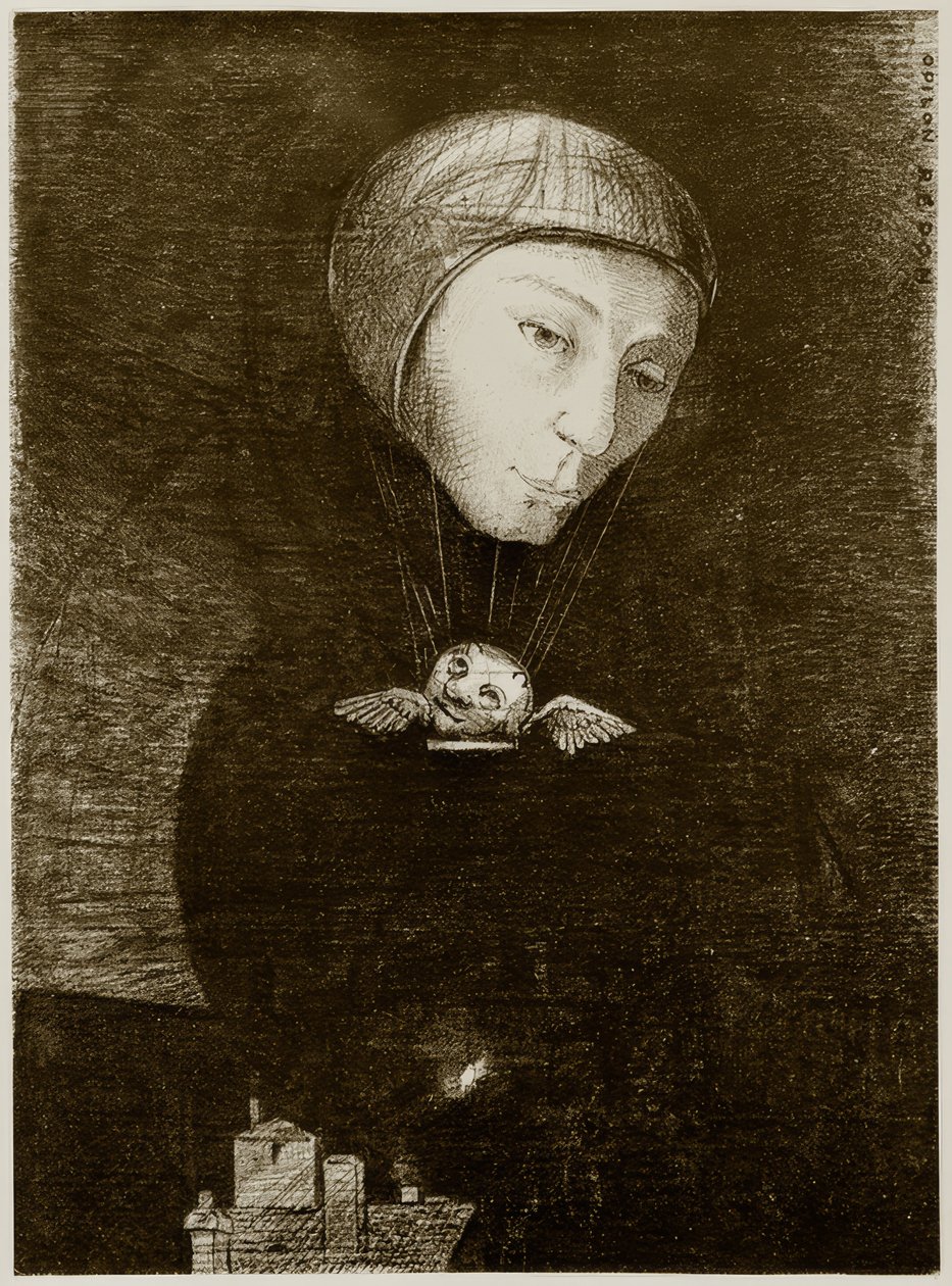 Triste ascesa da Odilon Redon