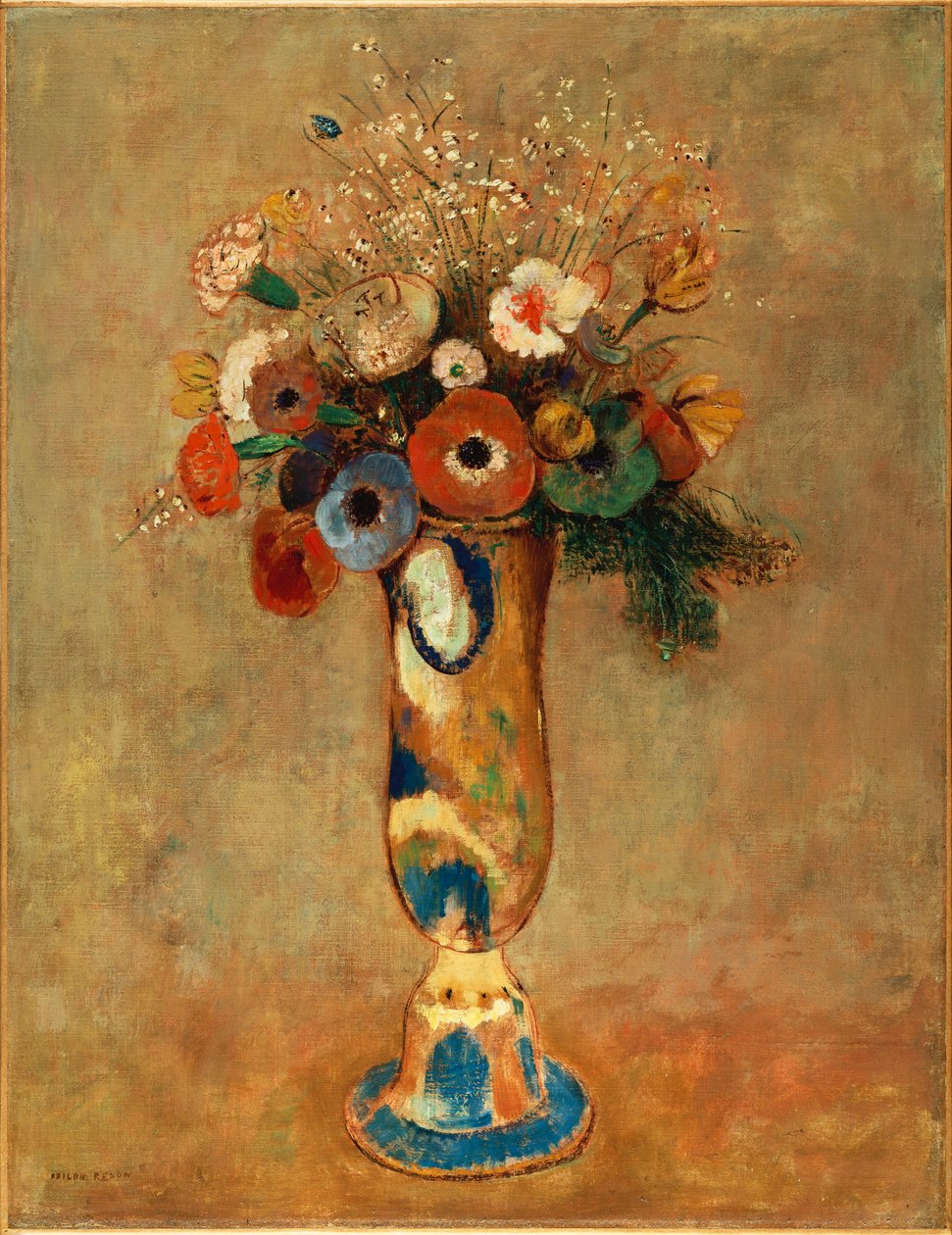 Vaso di fiori, 1912 da Odilon Redon
