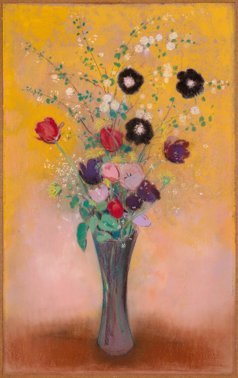 Vaso di fiori, 1916 da Odilon Redon