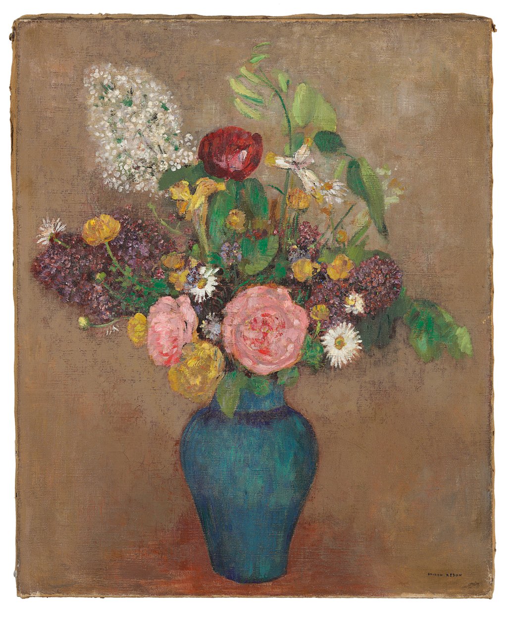 Vaso di fiori da Odilon Redon
