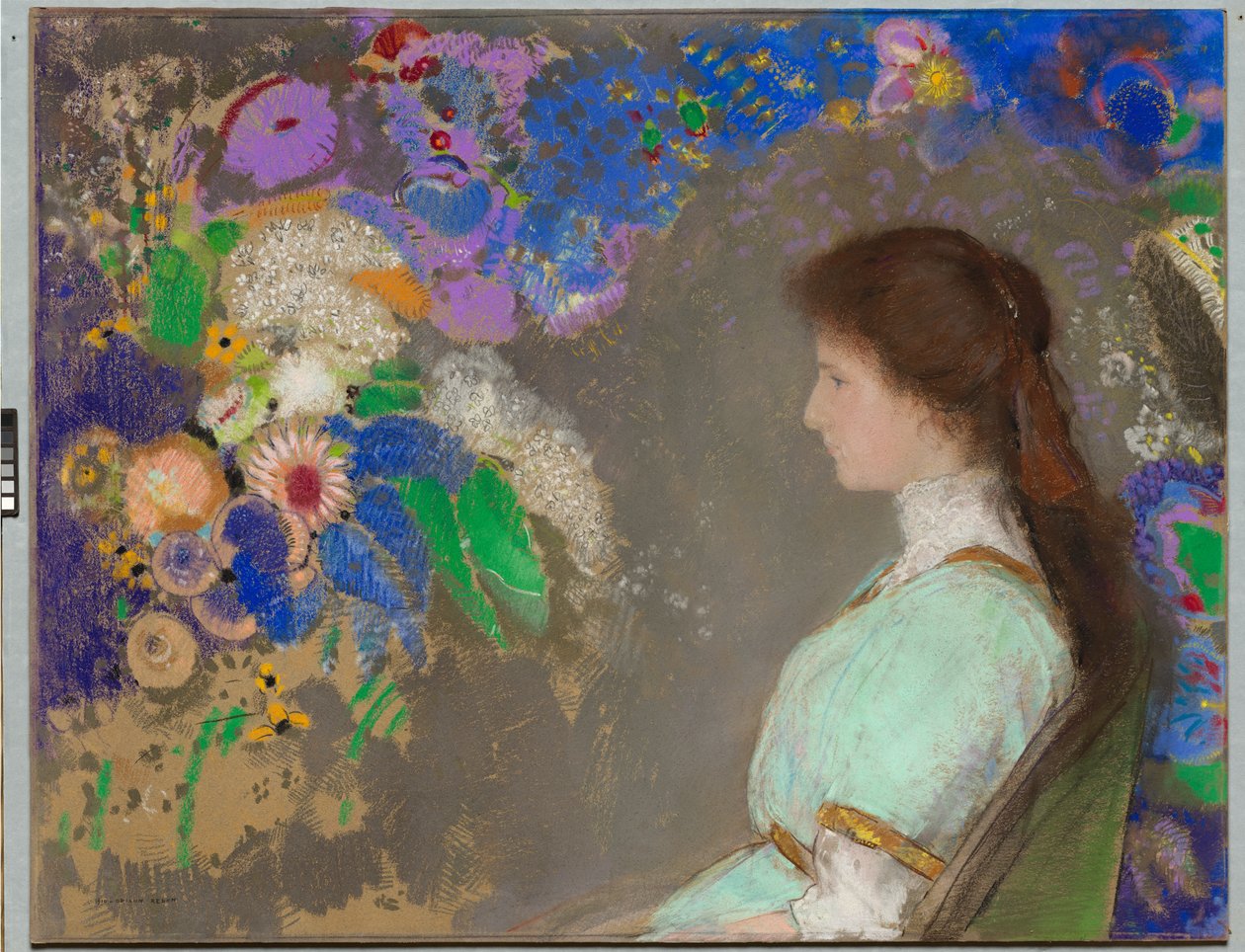 Violet Heymann, 1910 da Odilon Redon