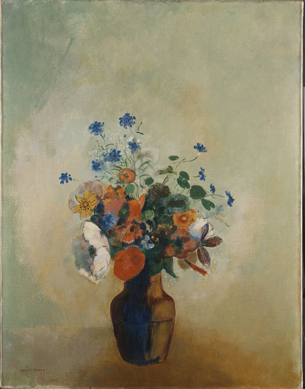 Fiori selvatici, c.1902 da Odilon Redon