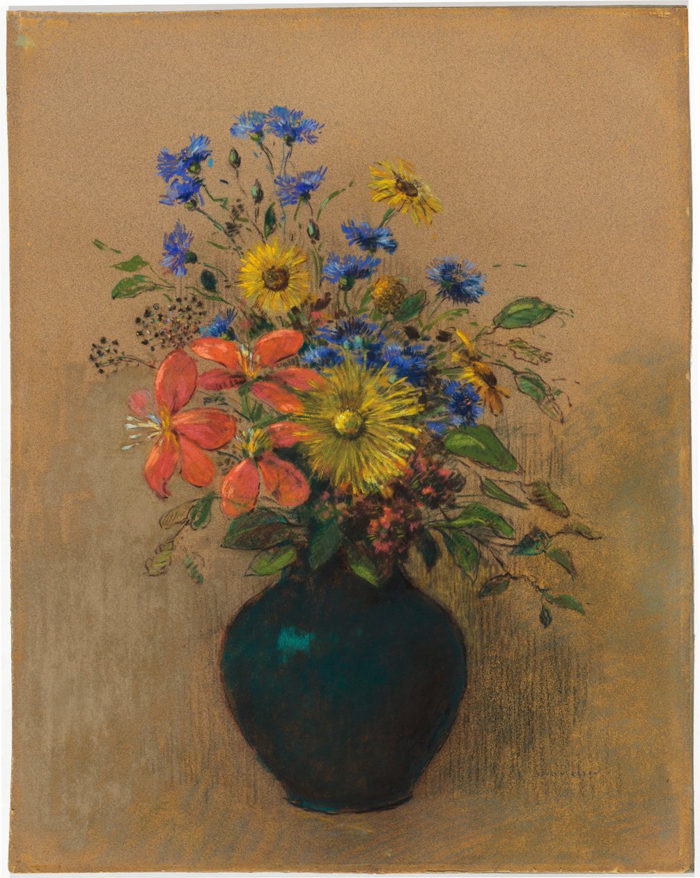 Fiori selvatici da Odilon Redon