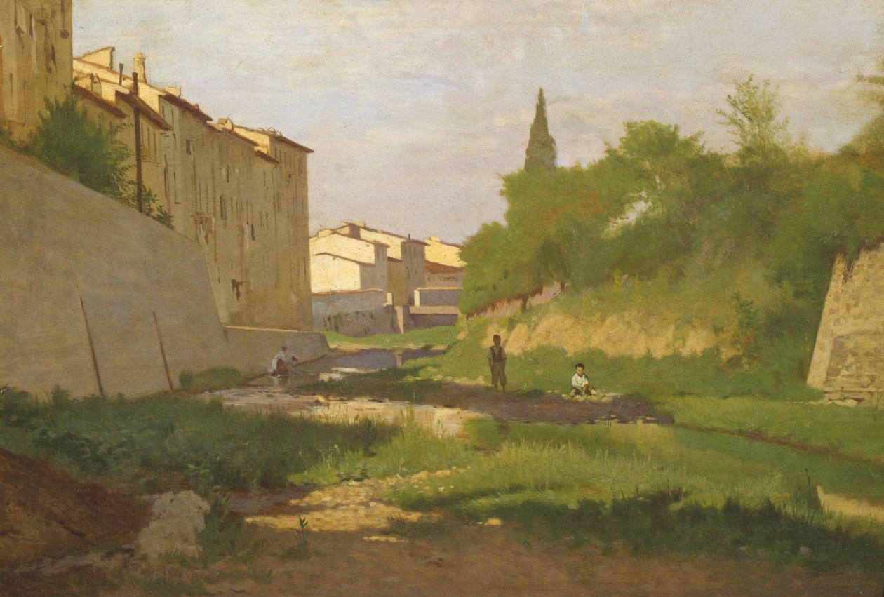 Il Mugnone da Odoardo Borrani