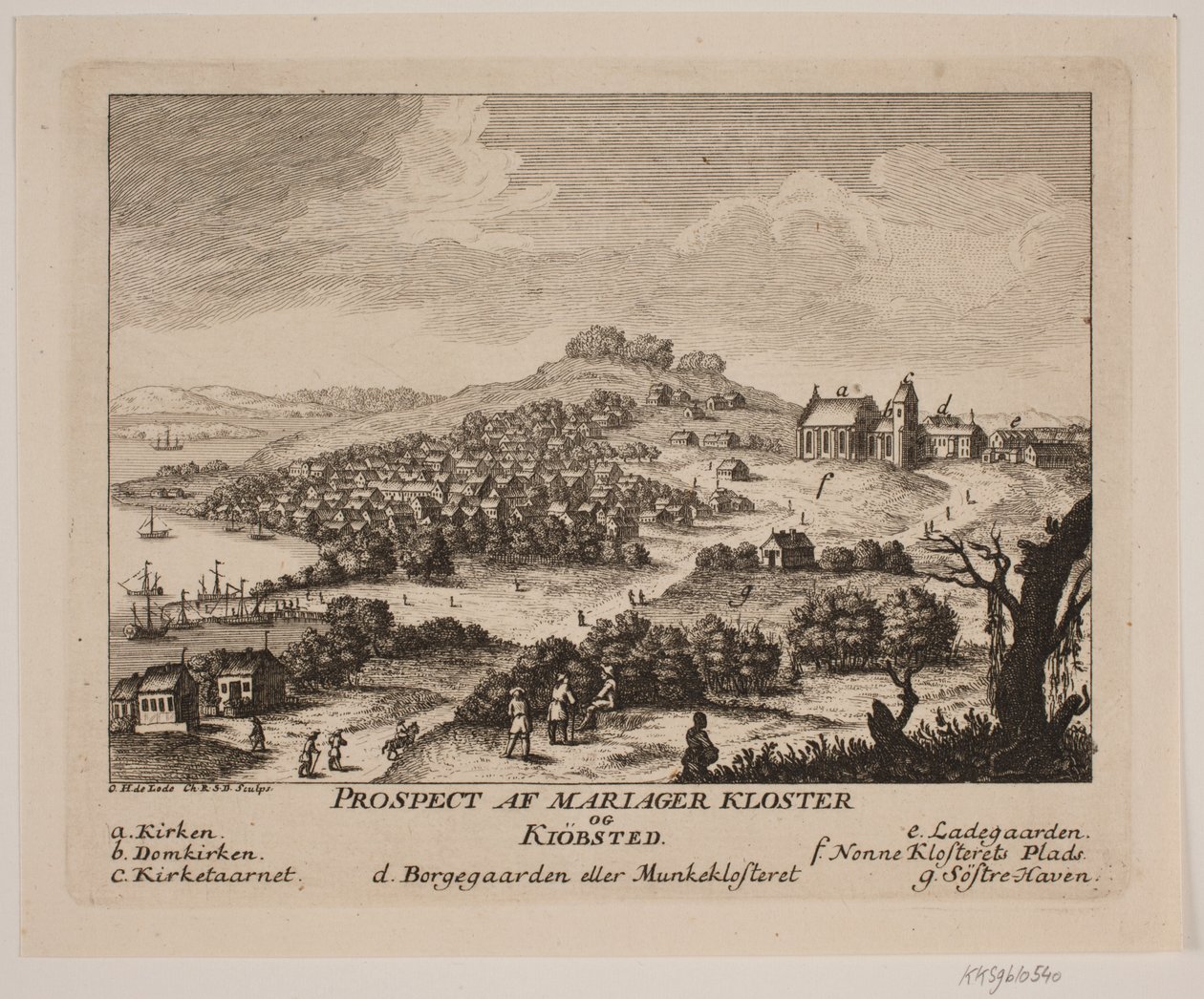 Monastero di Mariager da Odvardt Helmoldt de Lode