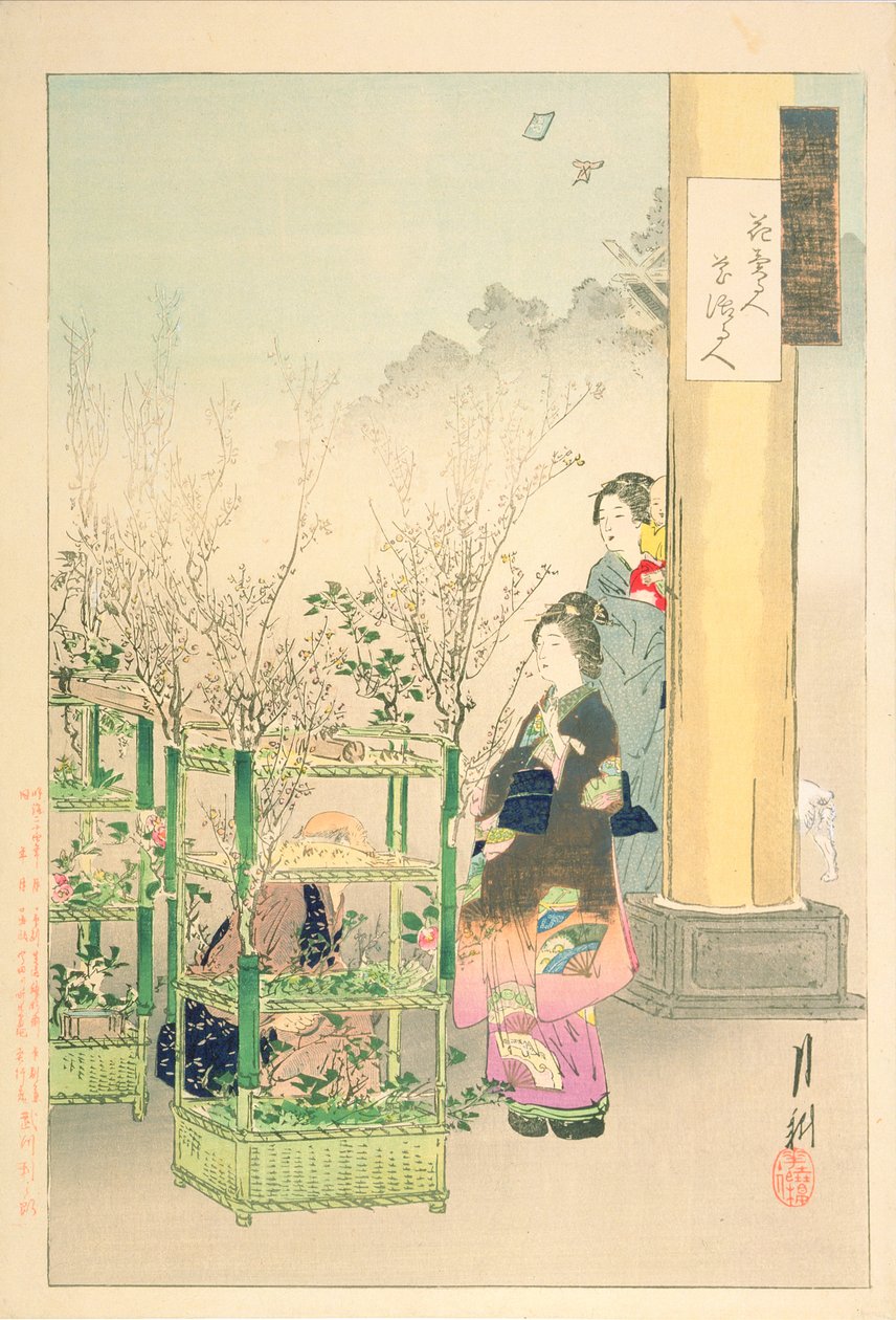 Venditore di fiori, Fiorista, dalla serie 