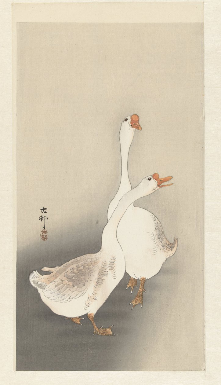 Due oche da Ohara Koson