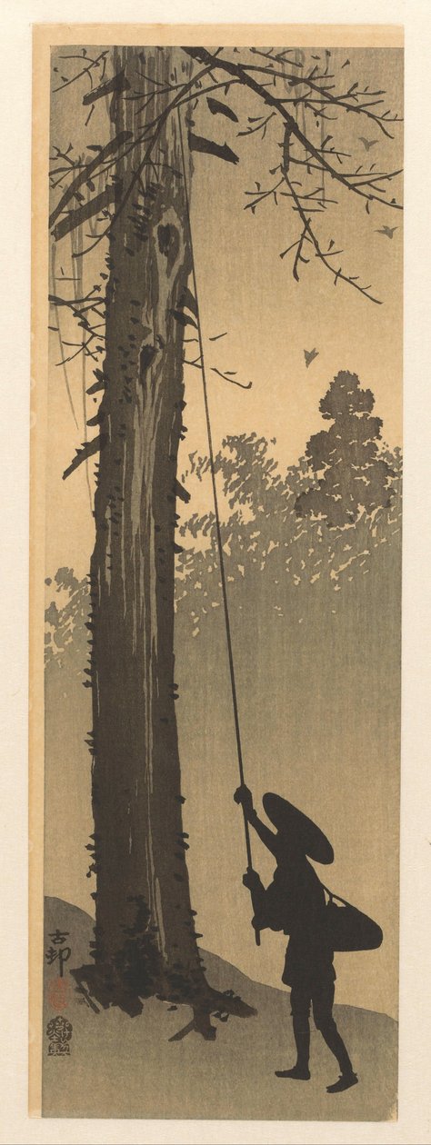 Ladro di nidi da Ohara Koson