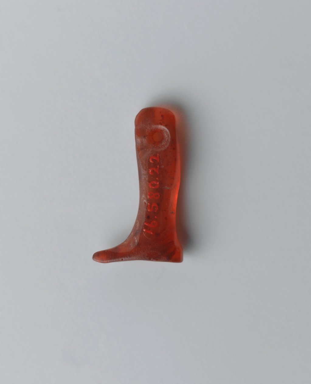 Amuleto di una gamba destra umana da Old Kingdom Egyptian