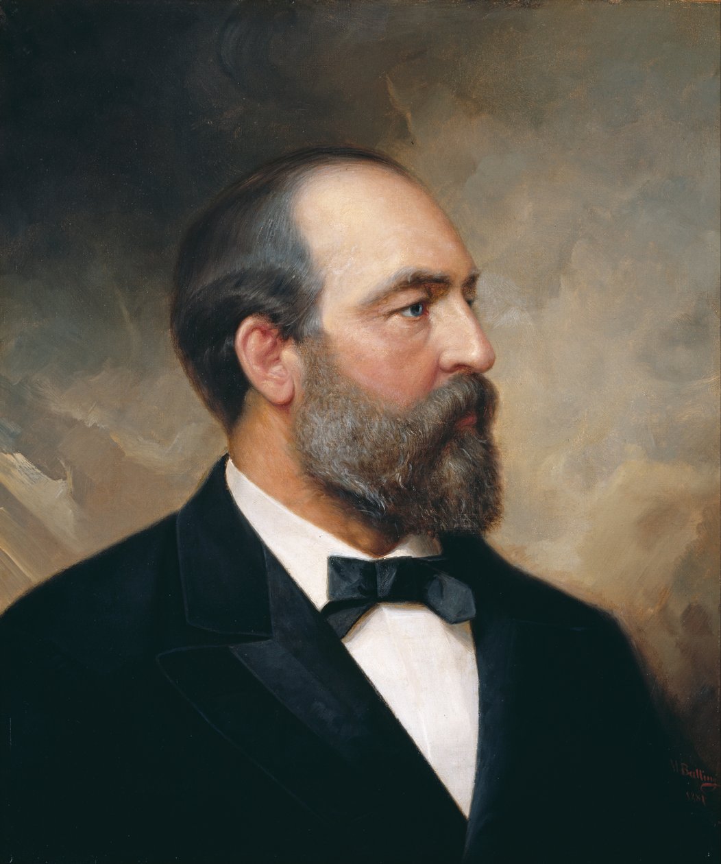 James Garfield da Ole Peter Hansen Balling