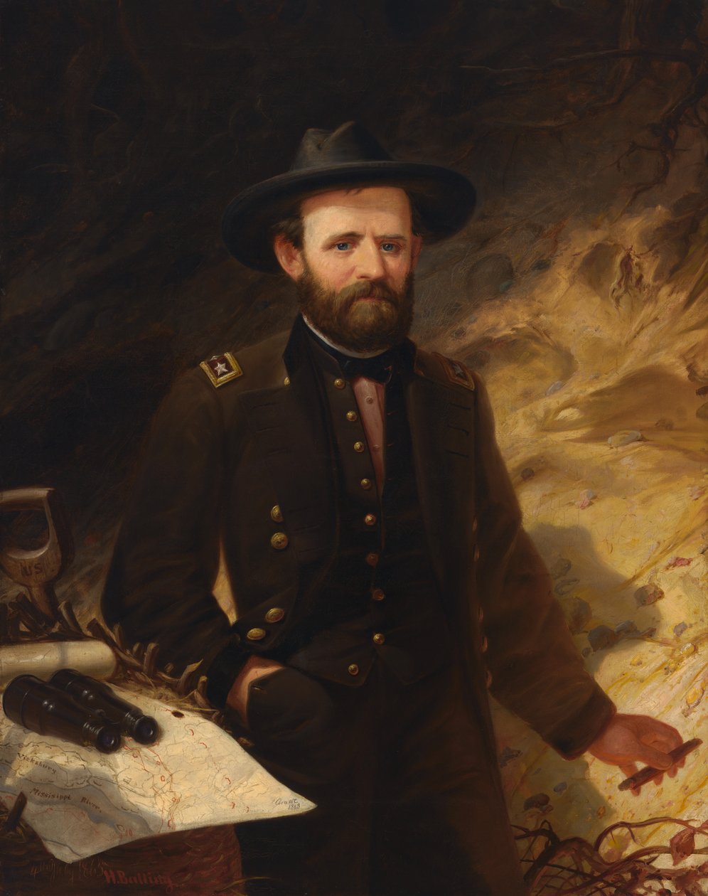 Ulysses S. Grant da Ole Peter Hansen Balling