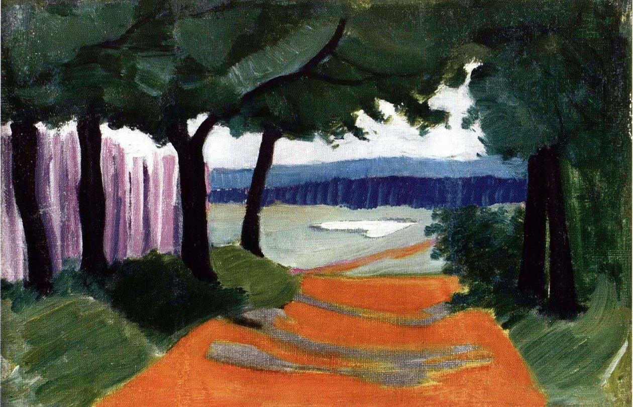 Paesaggio da Olga Rozanova