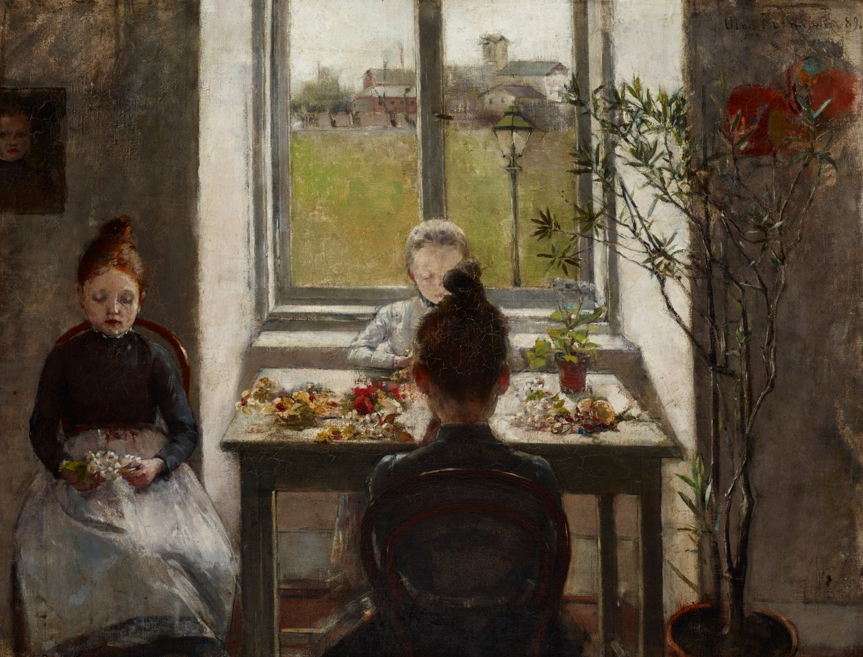 Ragazze dei fiori da Olga Boznanska