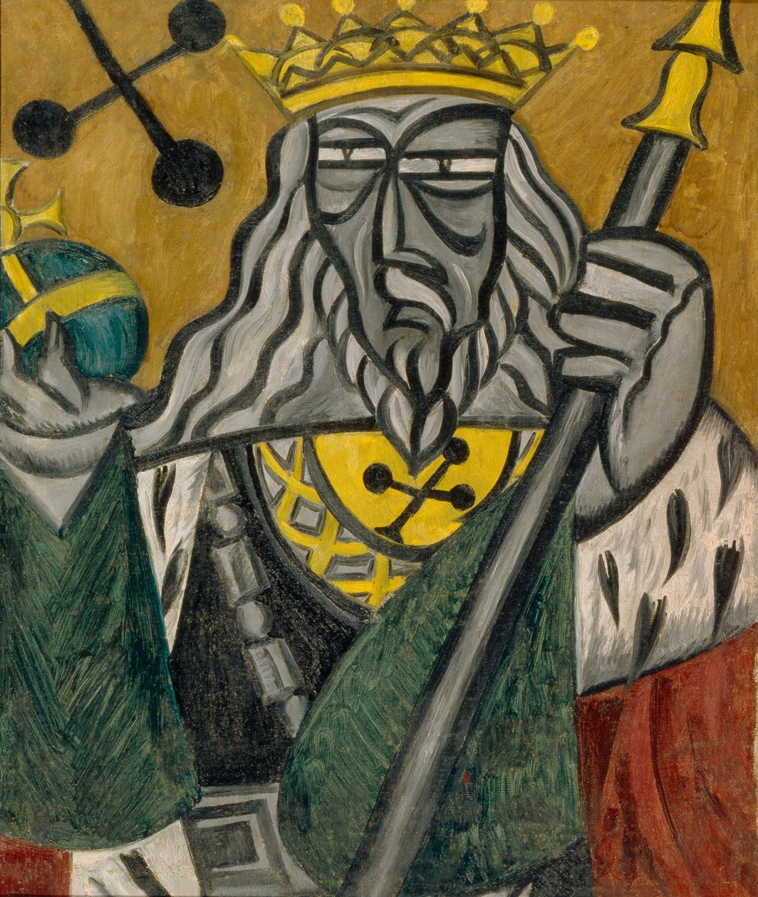 Re di fiori, 1915 da Olga Rozanova