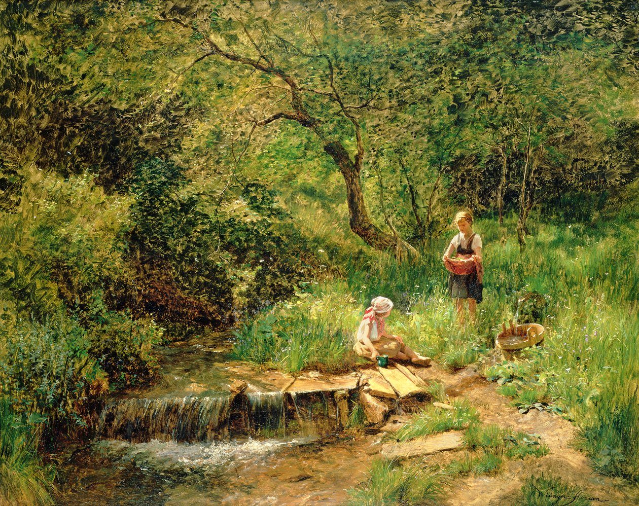 Tra il verde da Olga Wisinger Florian