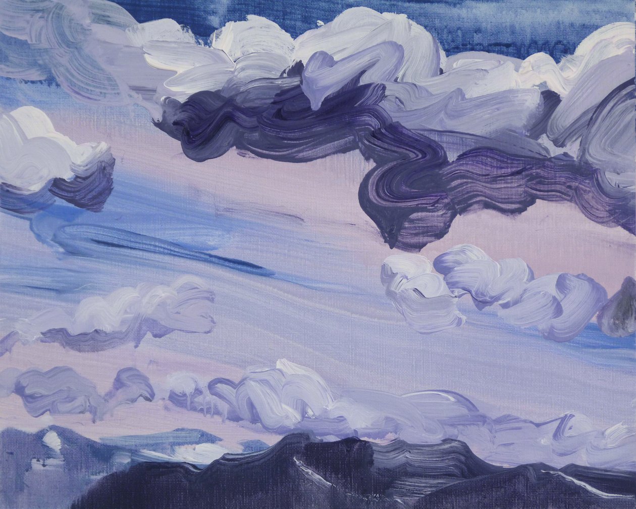 Leukerbad 3, 2012 (acrilico su tela) da Olivier Morel