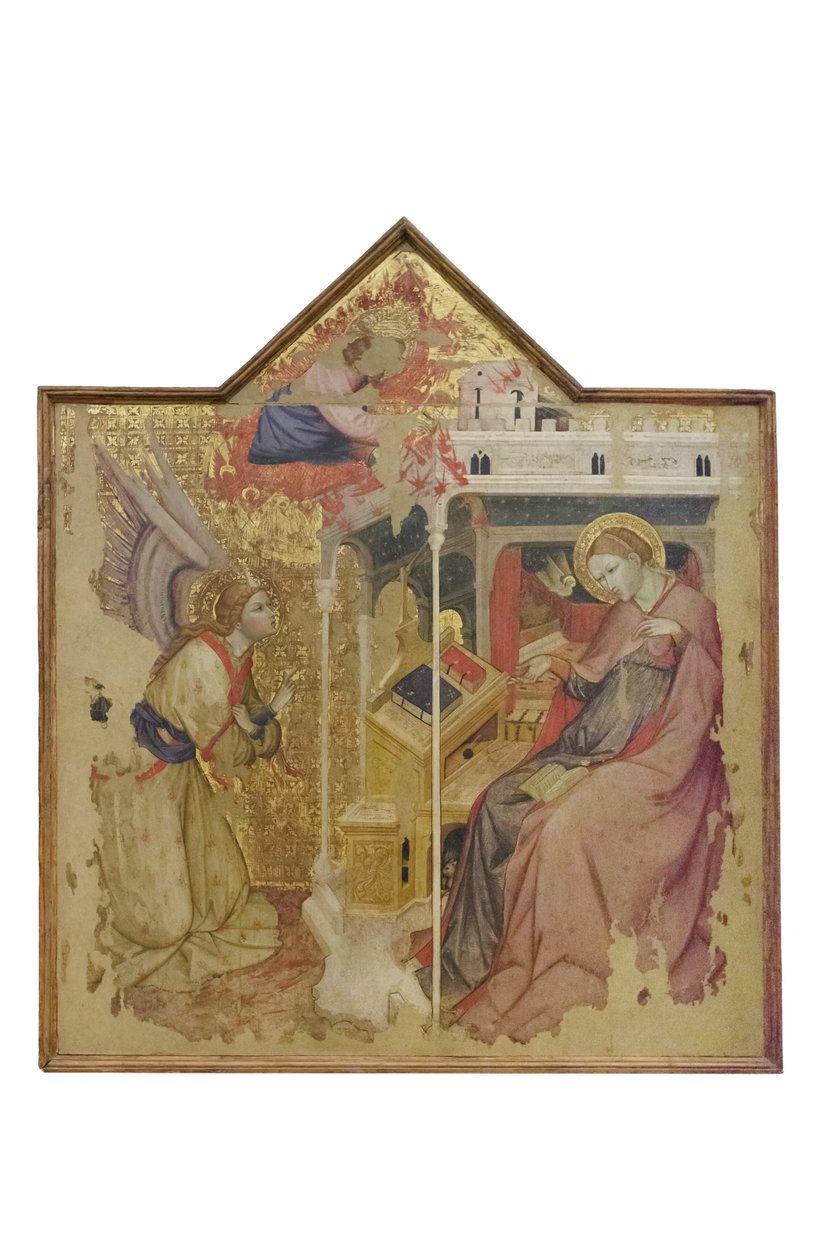 Annunciazione, c.1396 (tempera su tavola) da Olivuccio Ceccarello di Ciccarello