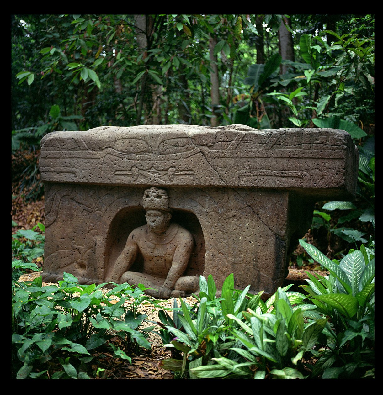 Altare 4, Periodo Pre-Classico da Olmec