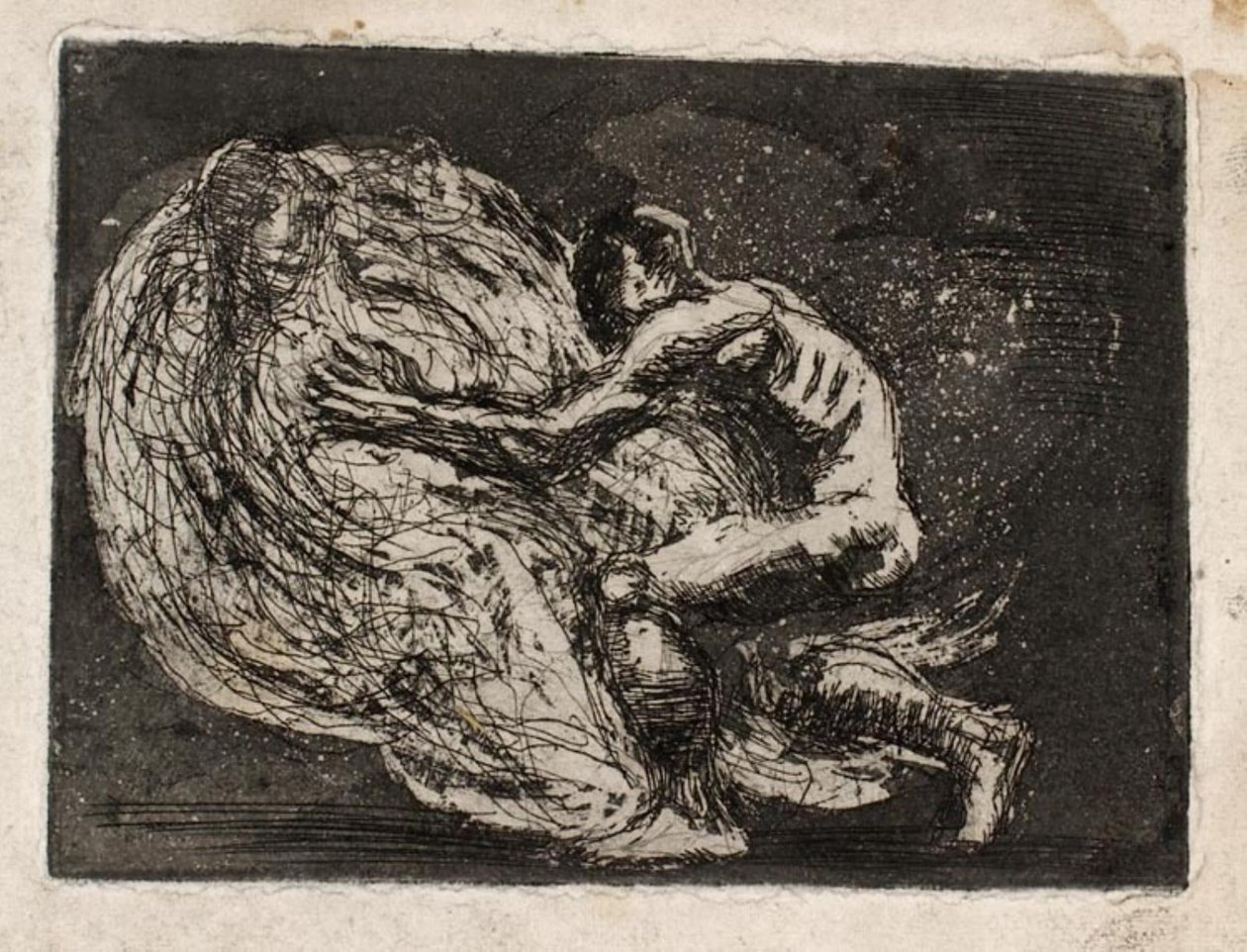 Issione abbraccia la nuvola da Oluf Hartmann