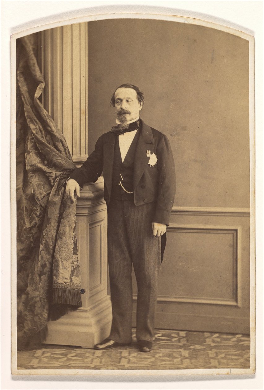 Imperatore Napoleone III, marzo 1860 da Olympe Aguado