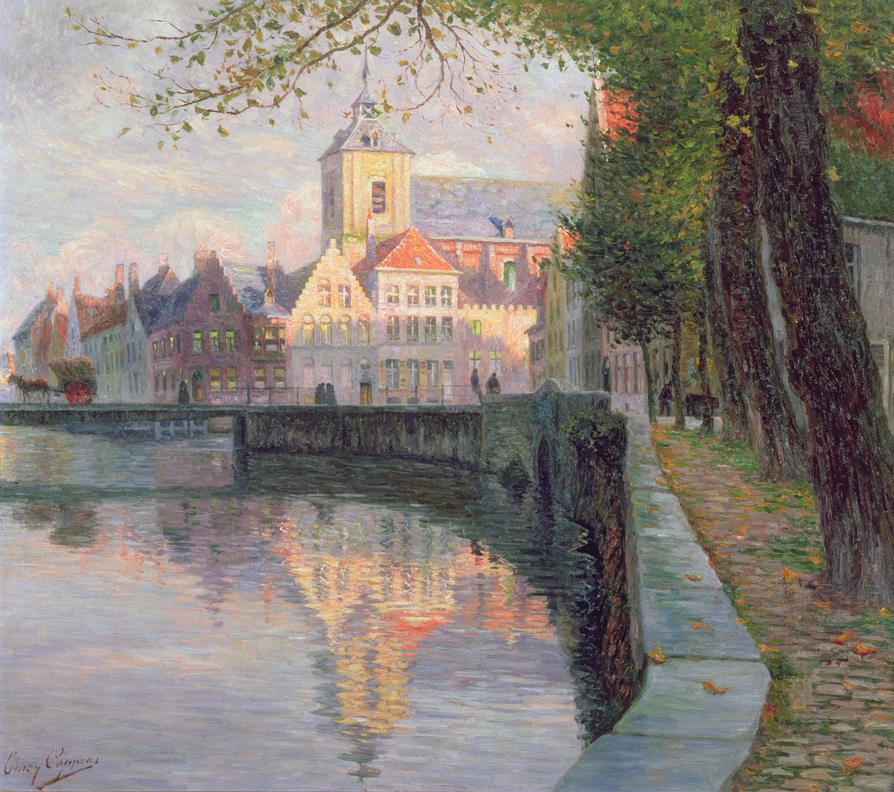 Autunno a Bruges da Omer Coppens