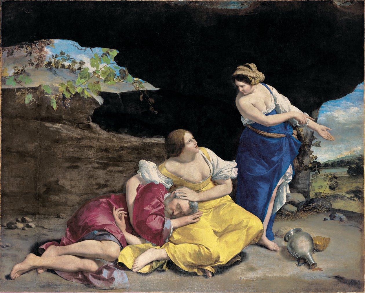 Lot e le sue figlie da Orazio Gentileschi