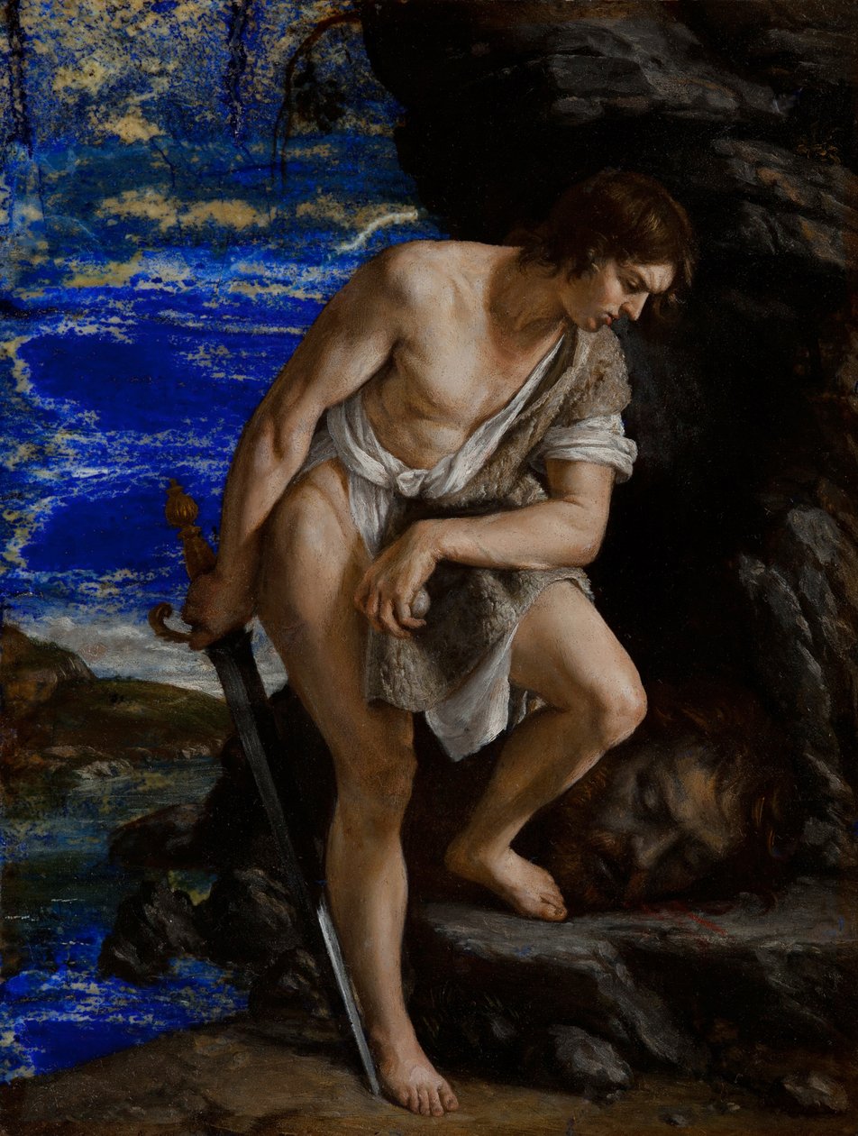 Davide con la testa di Golia da Orazio Gentileschi