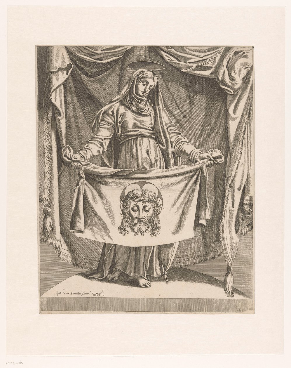 Veronica con il sudario da Orazio de Santis (attributed to)