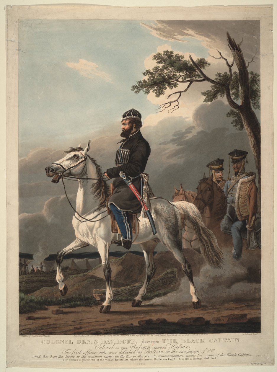 Denis Davydov 1784-1839, 1814 da Orlowski